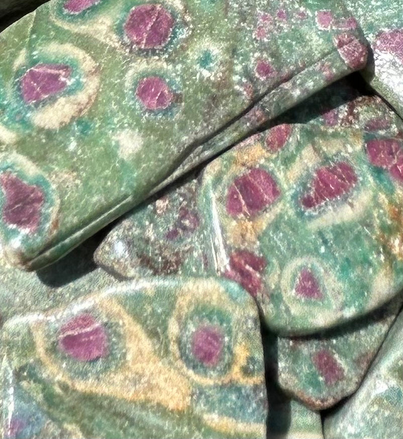 Ruby Fuchsite Polished Slab Mountain Mineral Market